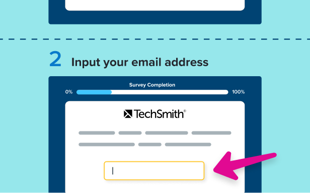 snapshot of step by step guide made in Snagit